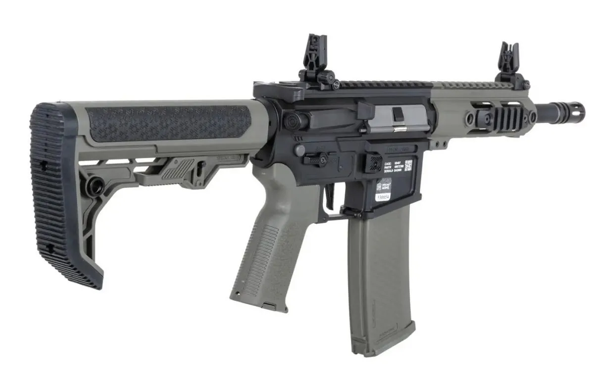 Specna Arms SA-F04 RL Flex Gen.2 BLDC mit ETU u. Mosfet Half-Olive 0,5 Joule AEG ab 14J